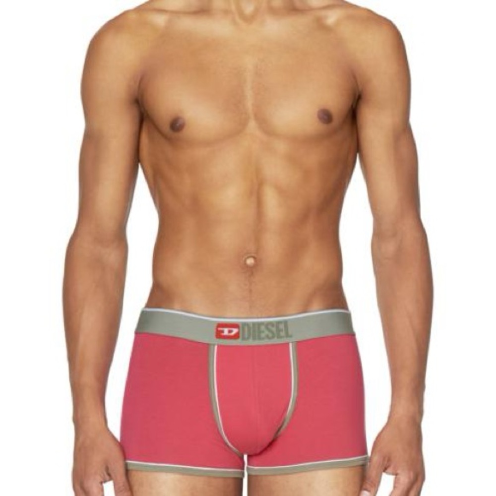 Diesel UMBX-DAMIEN Boxer Shorts - Men's Red Boxer Briefs